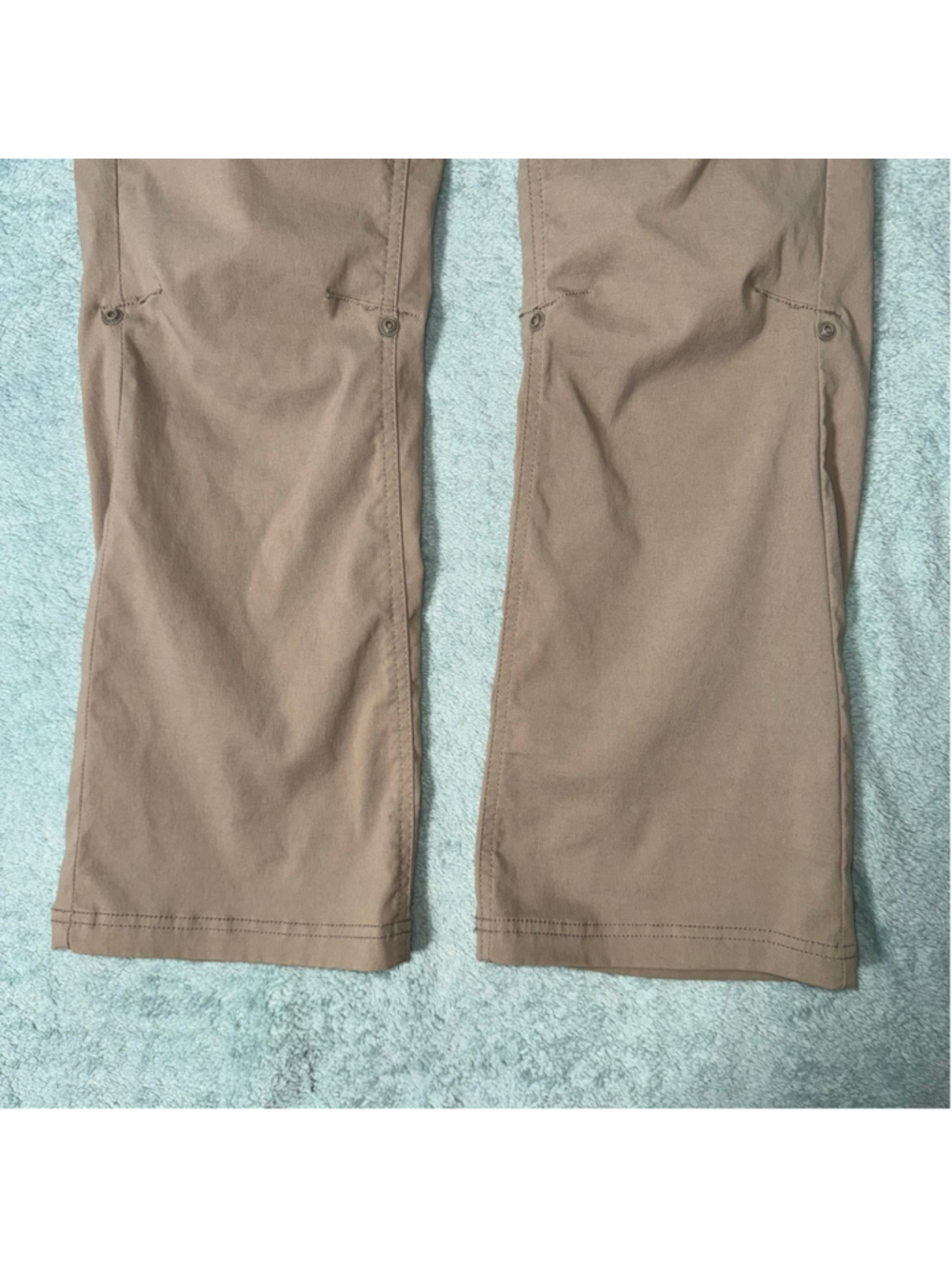 Prana Halle Pant Hiking Outdoor Tan Standard Fit Stretch Boot Size 8 Gorpcore - Picture 12 of 15